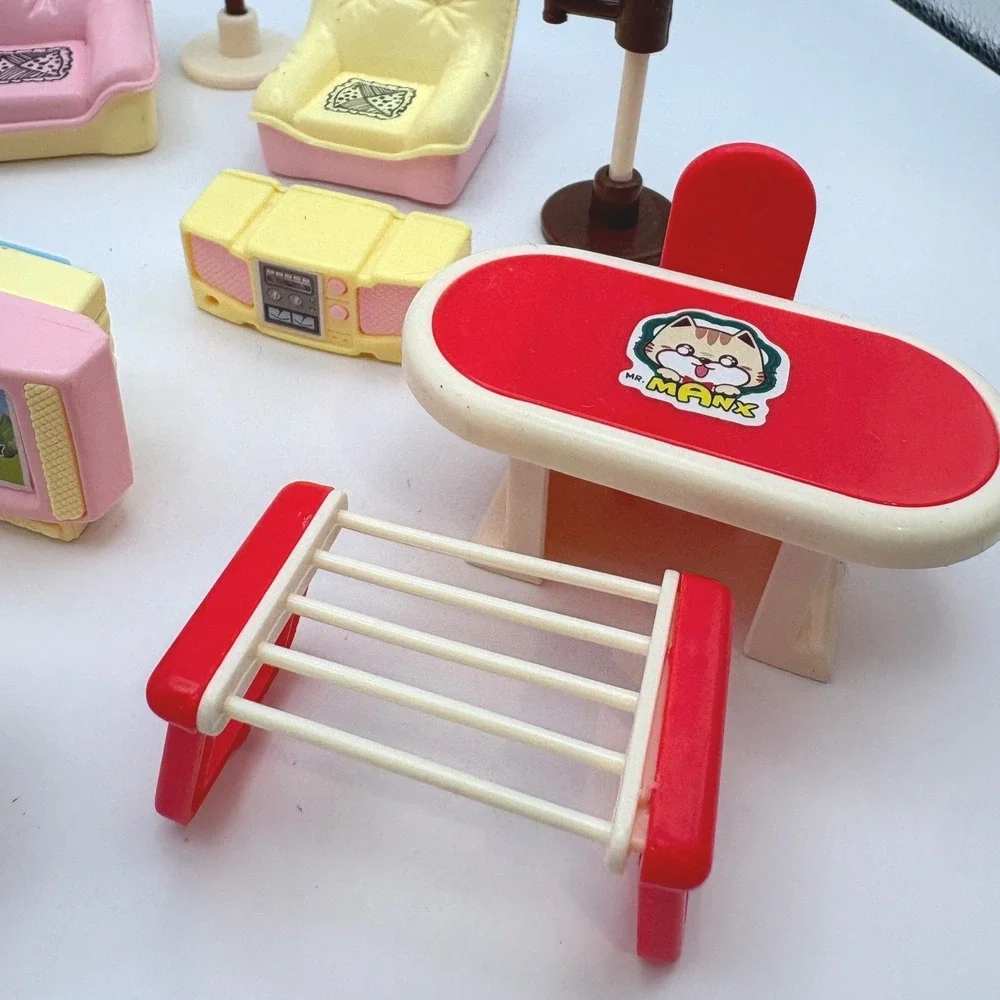 Mixed Lot My Sweet Home Playset Replacement Doll House Furniture Toys Mr. Manx